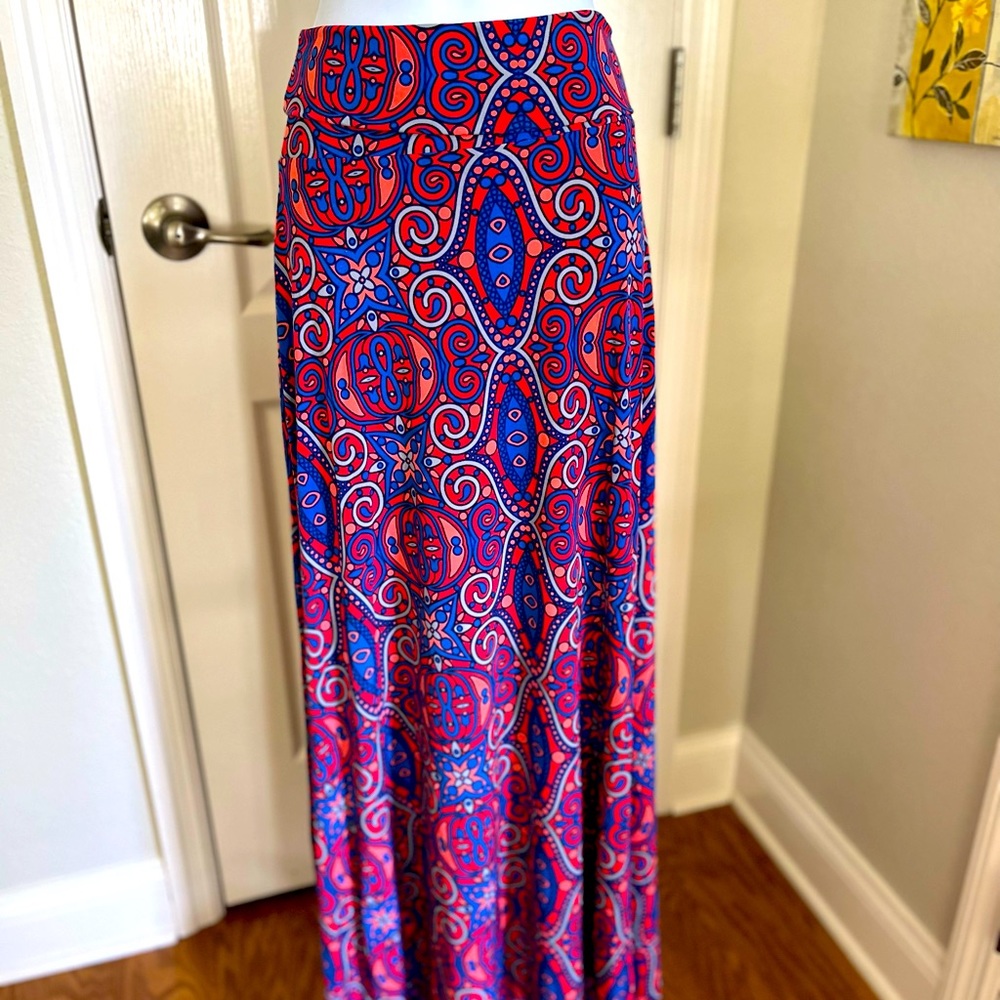 LuLaroe Maxi Skirt Multicolor